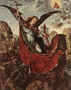DAVID, Gerard Altarpiece of St Michael dfg oil painting